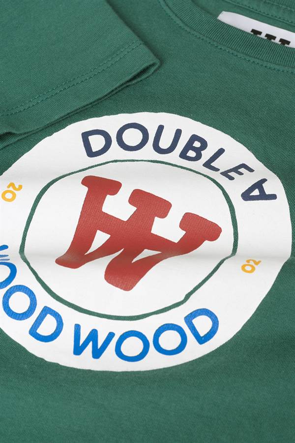 Wood Wood T-shirt - grøn